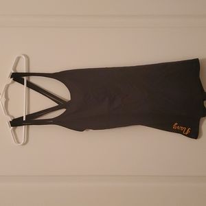 Womens Exercise "Navy" Tank Top...Small....Dark Blue